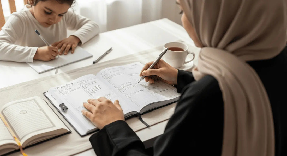 Daily planning for Muslim moms – how a faith-based Muslim planner helps balance family, Deen, and daily responsibilities