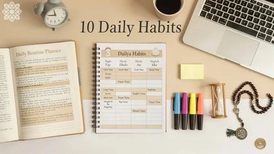 10 Daily Habits of a Productive Muslim You Must Try - Muslim Planner