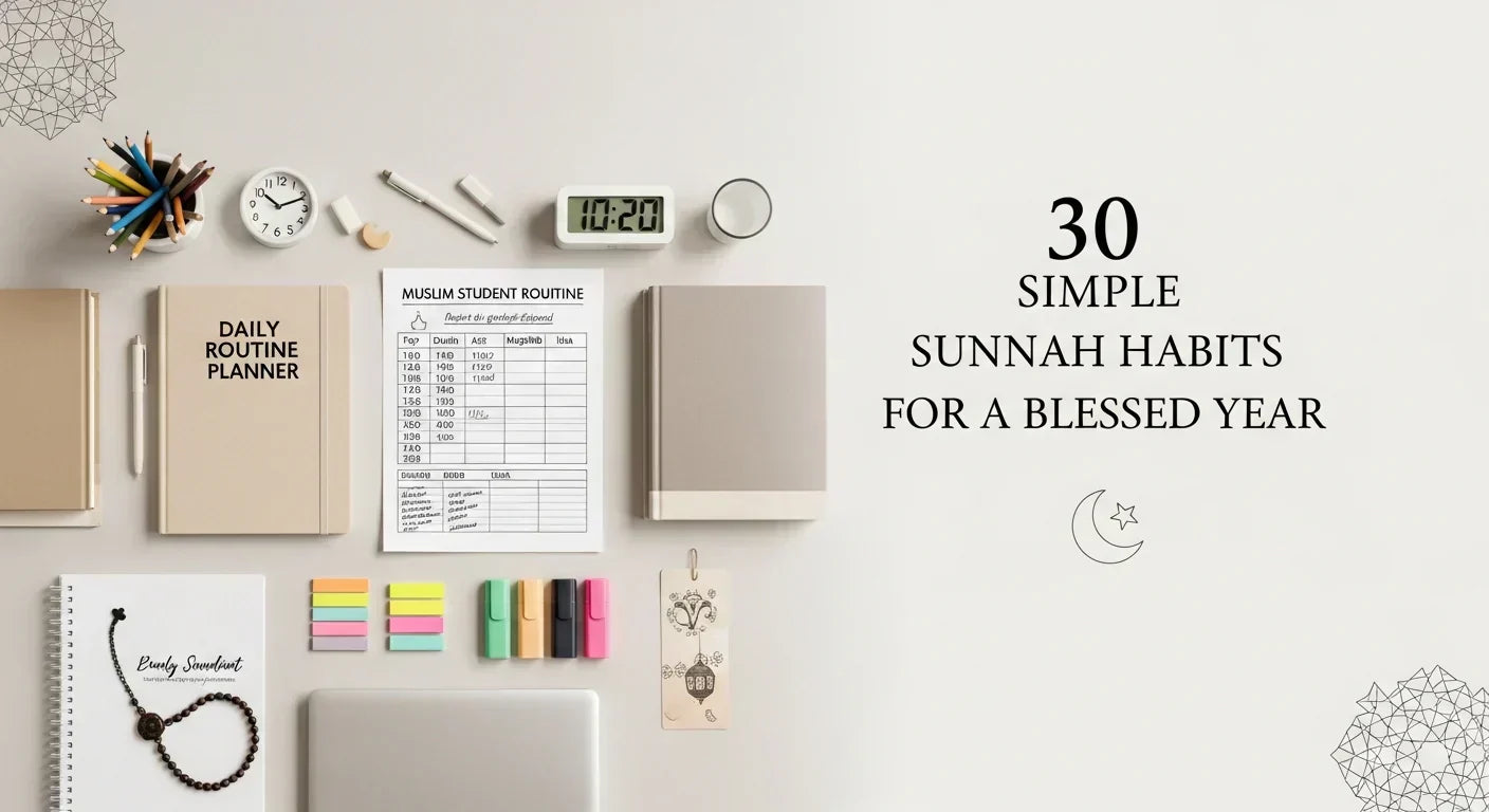30 Simple Sunnah Habits for a Blessed Year – Muslim Planner