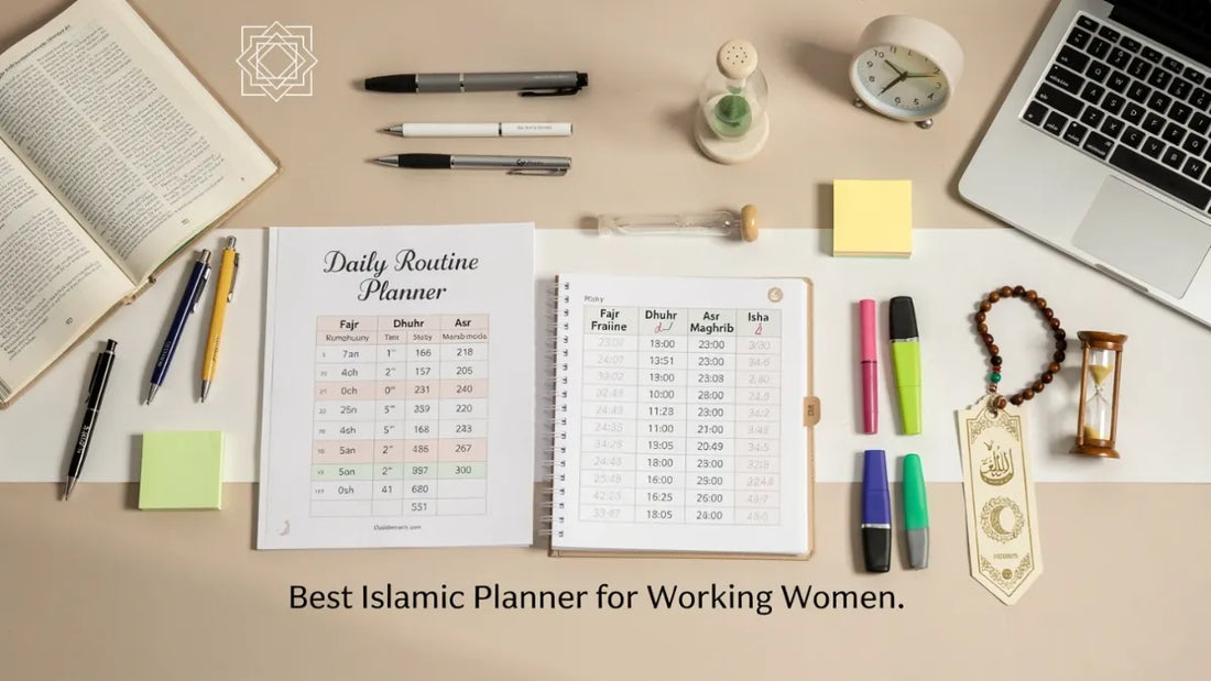 Best Islamic Planner for Working Women to Stay Organized Muslim Planner