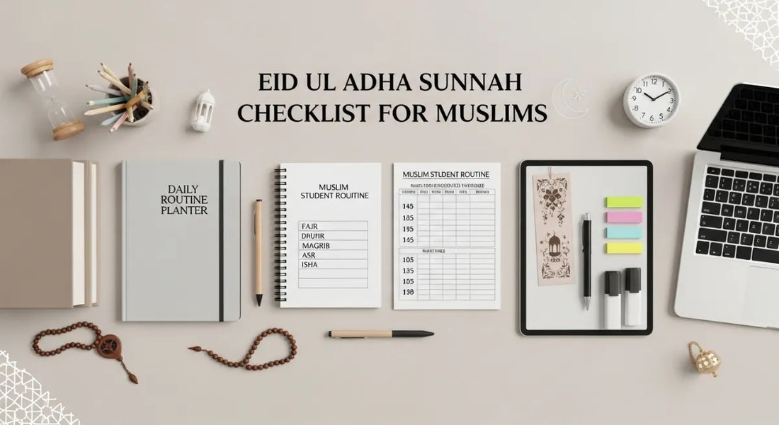 Eid ul Adha Sunnah Checklist for Muslims - Muslim Planner