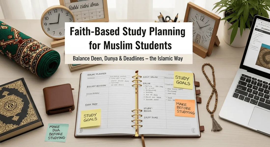Faith-Based Study Planning for Muslim Students