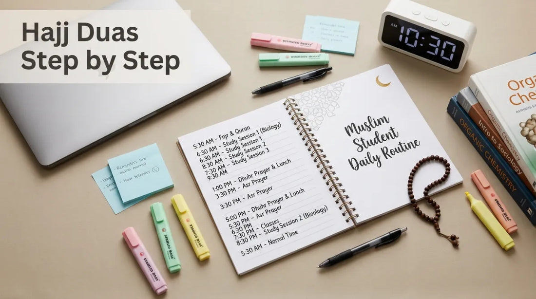 Hajj Duas Step by Step: What to Read During Hajj