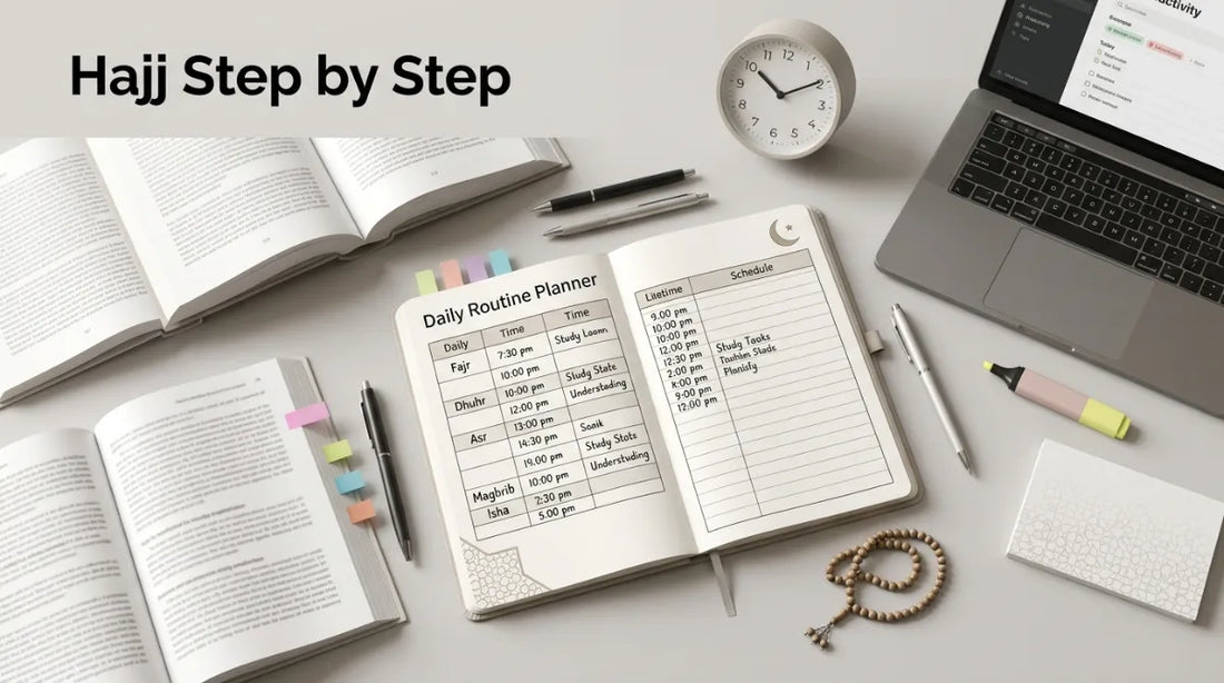 Hajj Step by Step: Complete Hajj Guide for First-Time Pilgrims