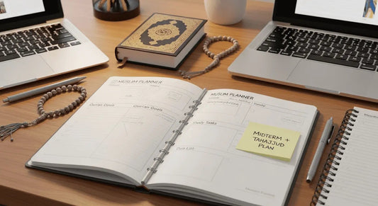 How Students Can Use an Islamic Daily Planner for Study and Worship - Muslim Planner
