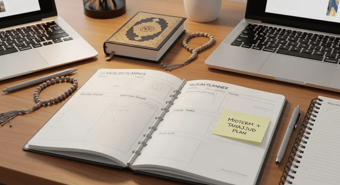 How Students Can Use an Islamic Daily Planner for Study and Worship - Muslim Planner