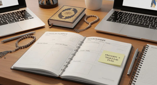 How Students Can Use an Islamic Daily Planner for Study and Worship - Muslim Planner