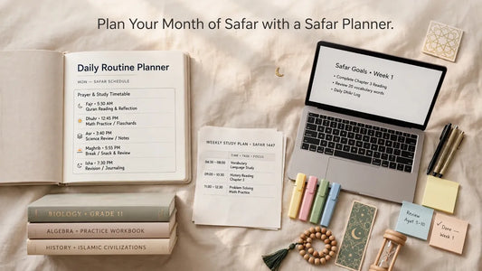 How to Plan Your Month of Safar with a Safar Planner