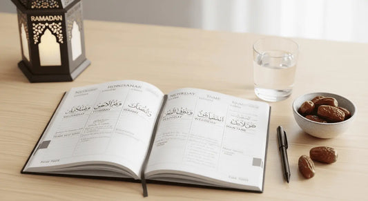 How to plan a productive Ramadan – Ramadan planner with a Muslim planner for goals, worship, and barakah