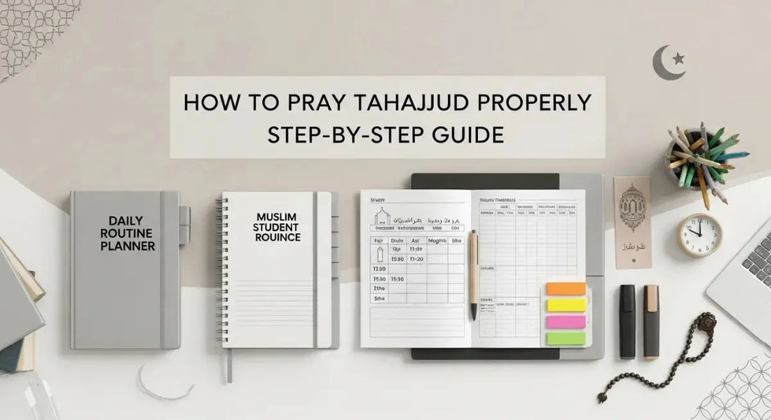 How to Pray Tahajjud Properly Step-by-Step Guide Muslim Planner