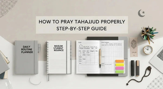 How to Pray Tahajjud Properly Step-by-Step Guide Muslim Planner