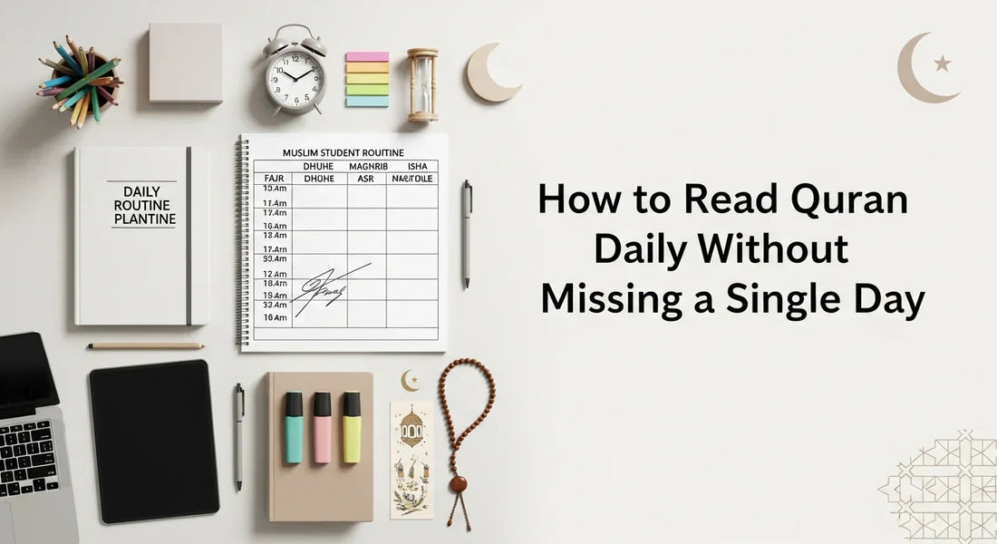 How to Read Quran Daily Without Missing a Single Day - Muslim Planner
