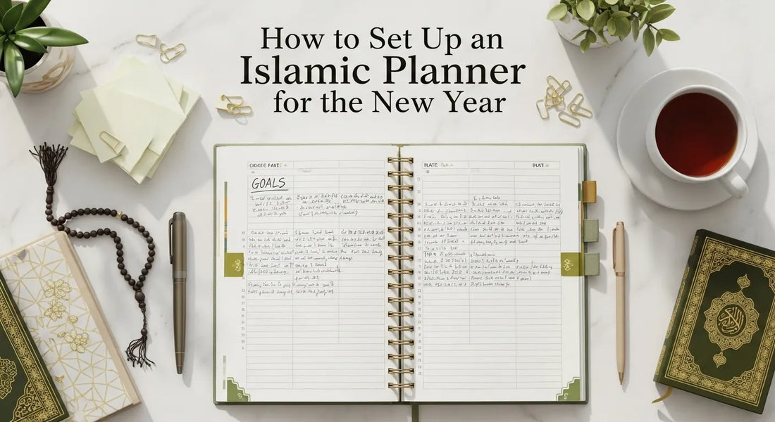 How to Set Up an Islamic Planner for the New Year - Muslim Planner