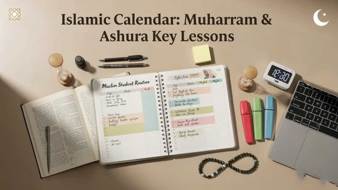 Islamic Calendar: Muharram & Ashura Key Lessons Muslim Planner