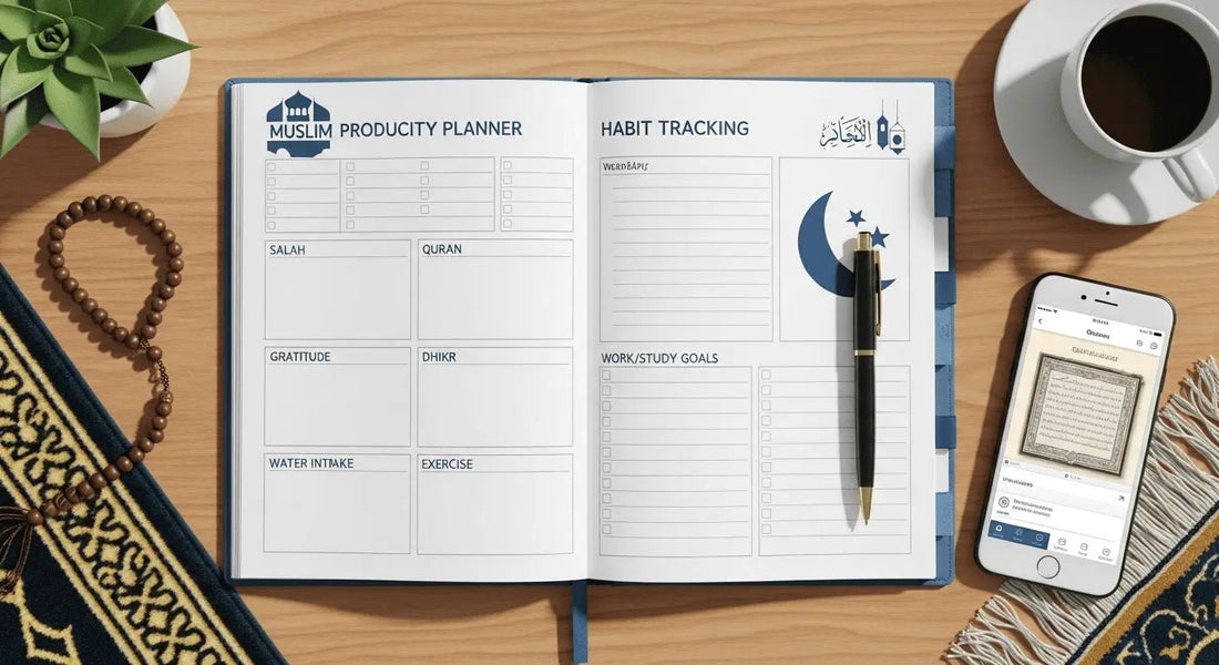 Islamic Habit Tracker: What to Track for Dunya and Akhirah Balance - Muslim Planner