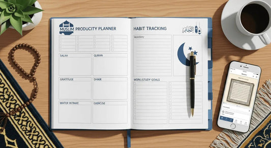 Islamic Habit Tracker: What to Track for Dunya and Akhirah Balance - Muslim Planner
