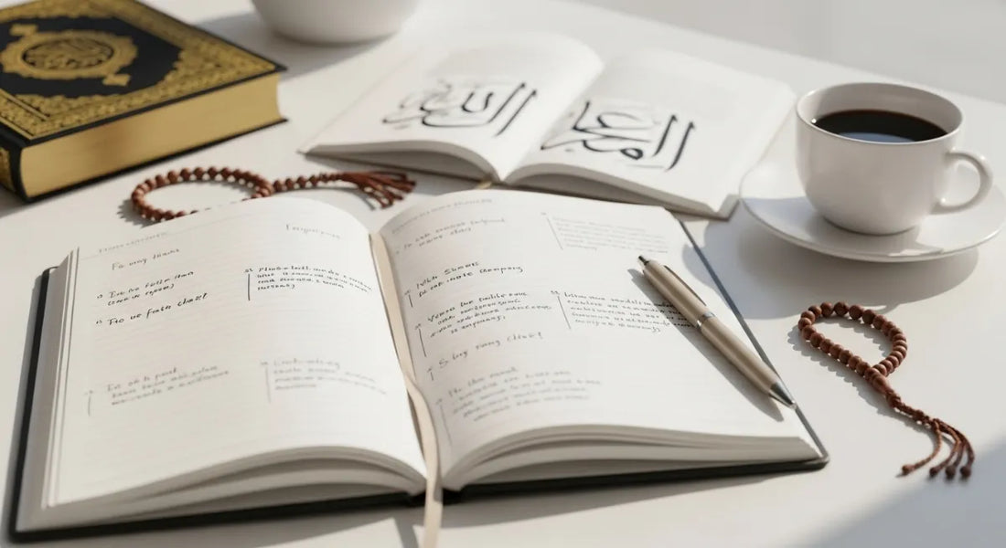Islamic productivity planner – organize your life with barakah using the Muslim Planner for daily routines, spiritual goals, and productivity
