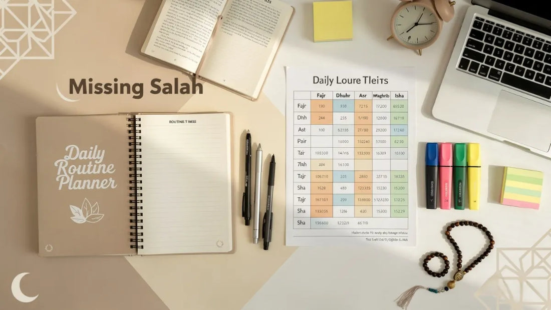Missing Salah: What to Do Next When You Feel Guilty Muslim Planner