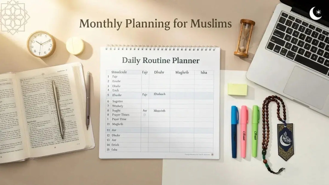 Monthly Planning for Muslims: Free Template & Guide - Muslim Planner