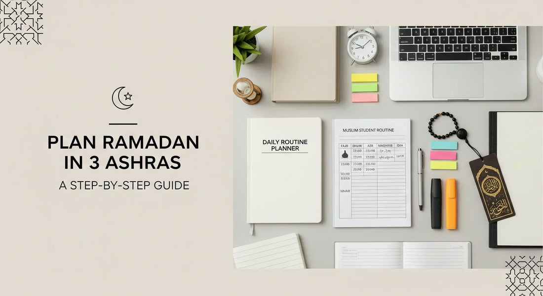 Plan Ramadan in 3 Ashras: A Step-by-Step Guide - Muslim Planner
