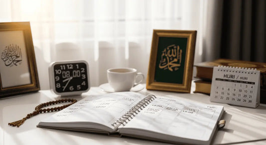 Plan your day the Sunnah way – best times for barakah using an Islamic daily planner