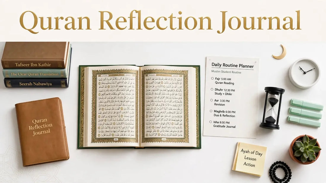 Quran Reflection Journal: A Simple Guide to Quran Journaling