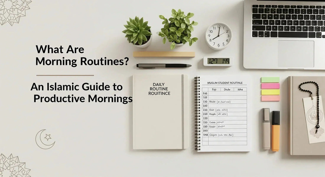 What Are Morning Routines? An Islamic Guide to Productive Mornings - Muslim Planner