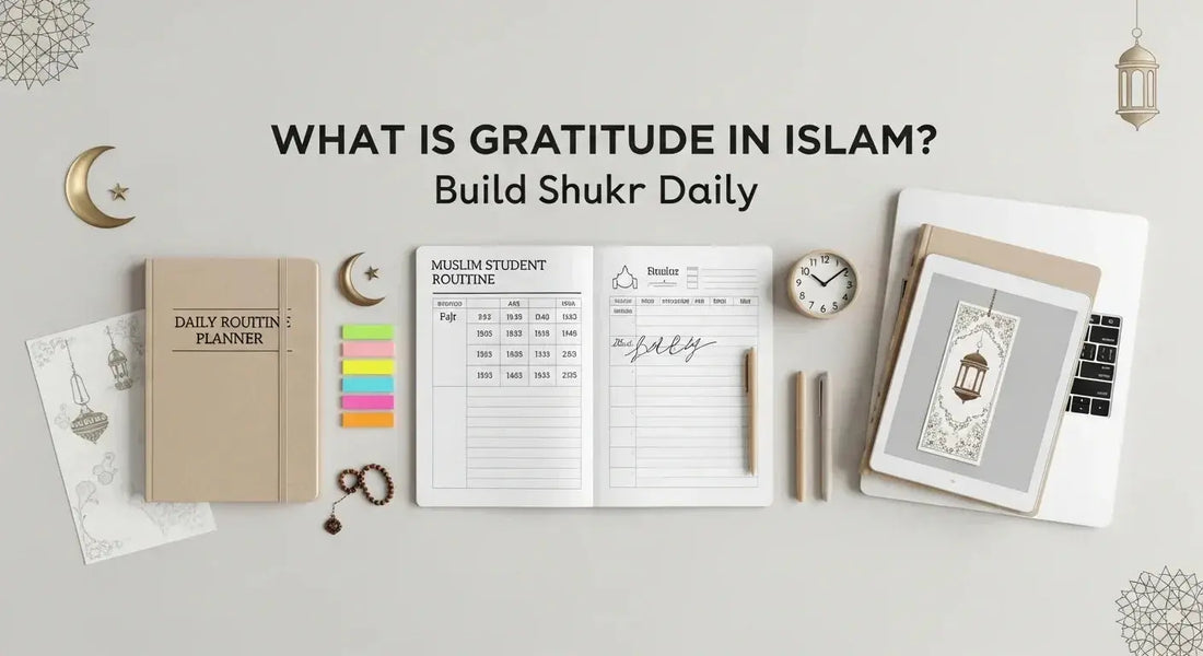 What Is Gratitude in Islam and Why Does Gratitude Journaling Islam Matter? - Muslim Planner