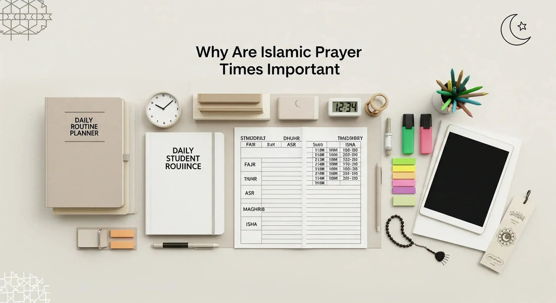 Why Are Islamic Prayer Times Important? - Muslim Planner